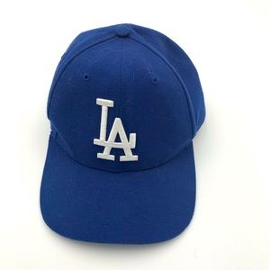 Forty Seven Los Angeles Dodgers Blue Adjustable Hat Embroidered Acrylic & Wool